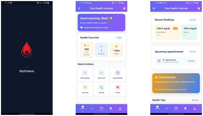 Diabetes Care App screenshot