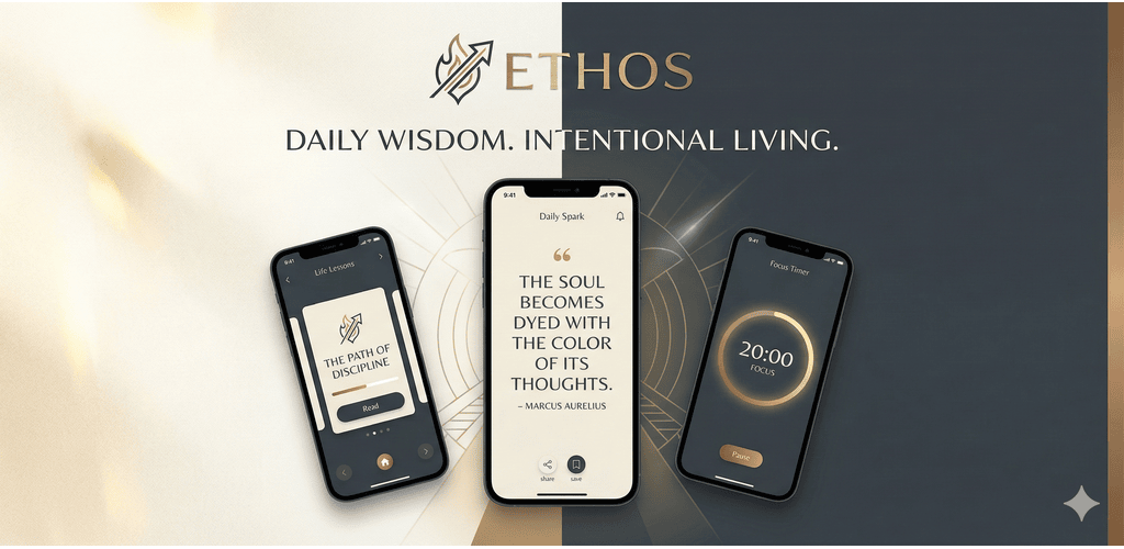 Ethos Daily Wisdom App screenshot